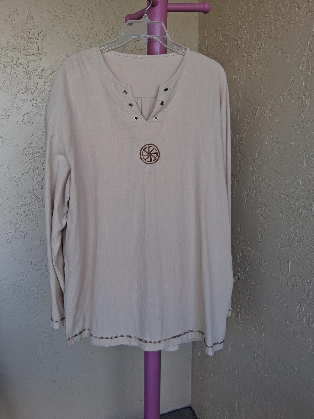 Men’s Tunic Yoga/Meditation Shirt XXL